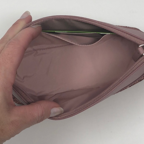 NWT Kate Spade dustypeony cosmetic bag dustypeony - Picture 6 of 8